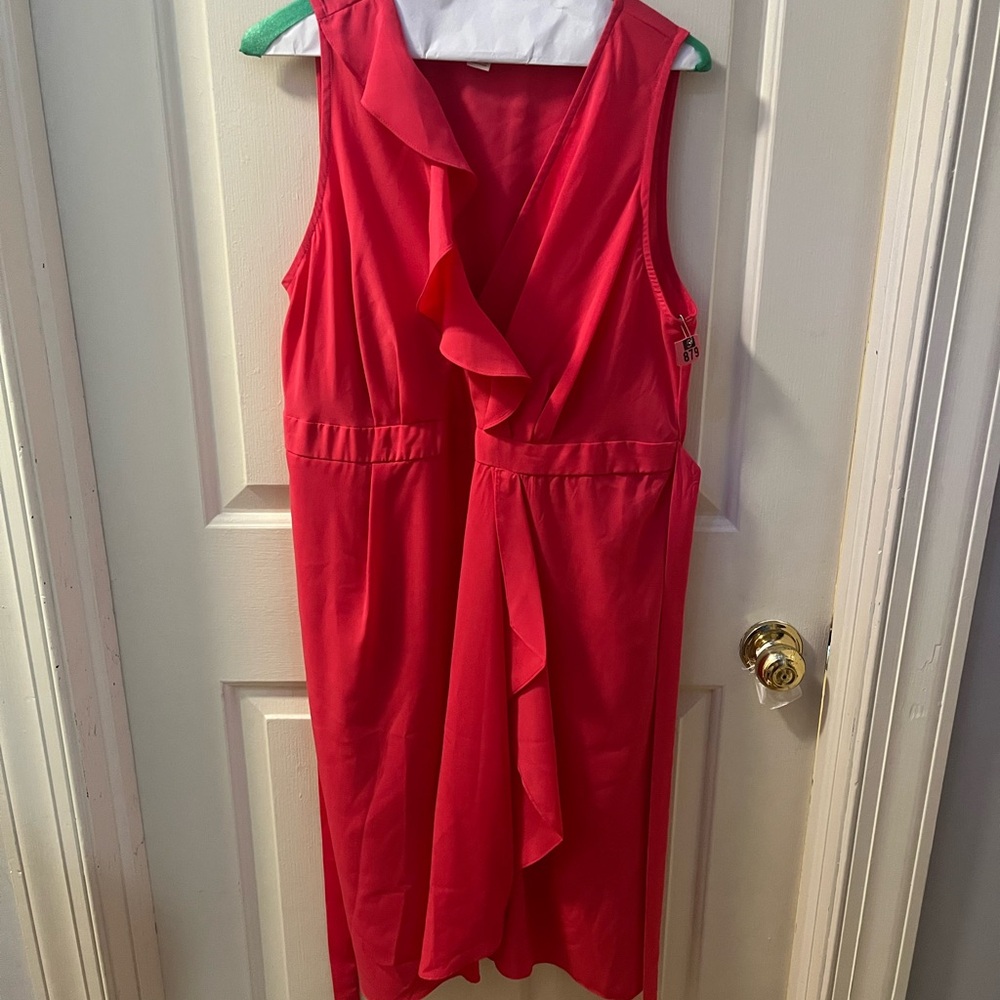 Maternity pink Sleeveless Dress